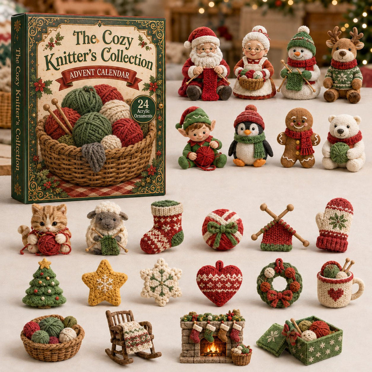 Festive Knits advent calendar
