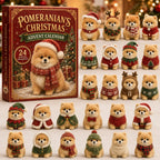 Festive Pomeranian advent calendar