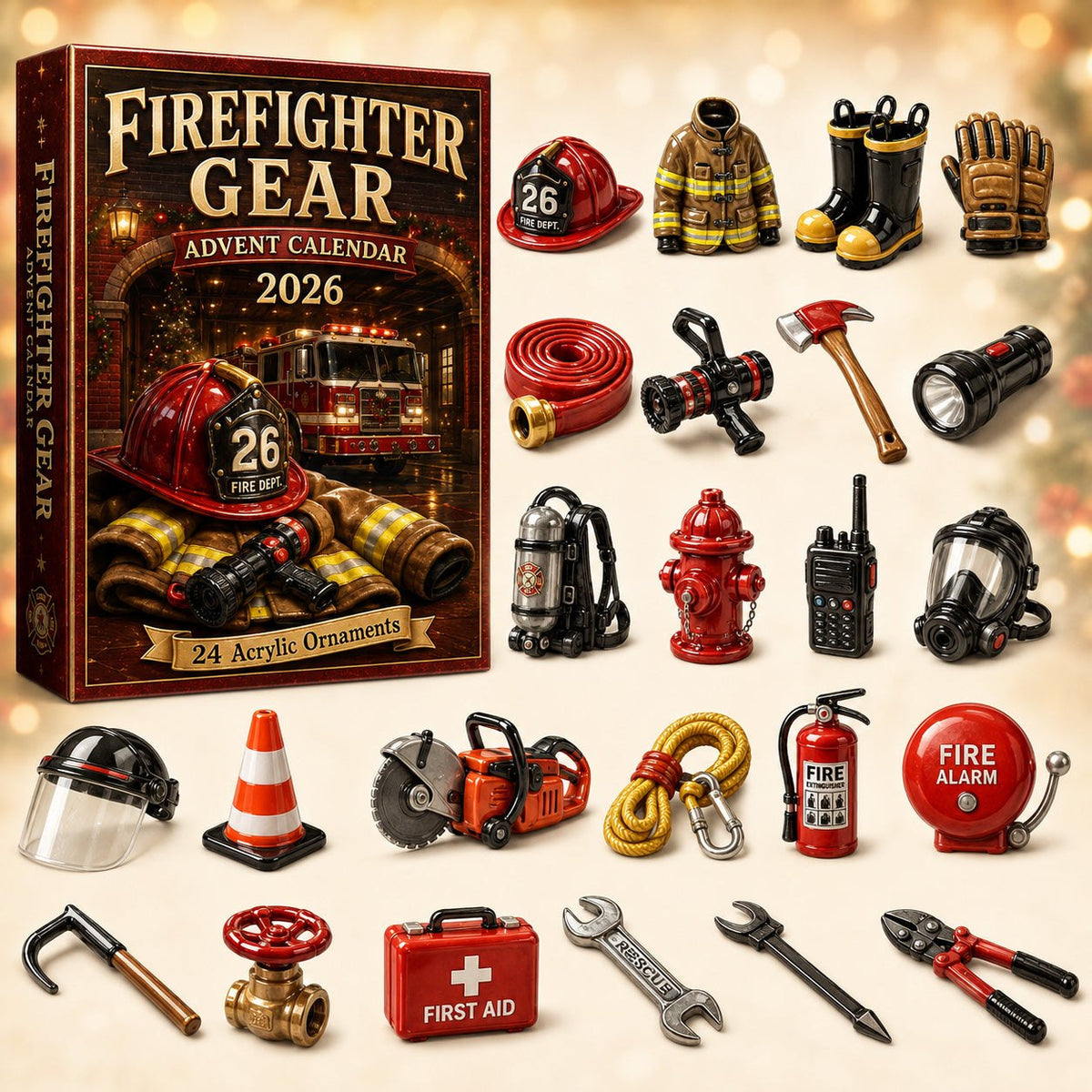 Firefighter Gear advent calendar