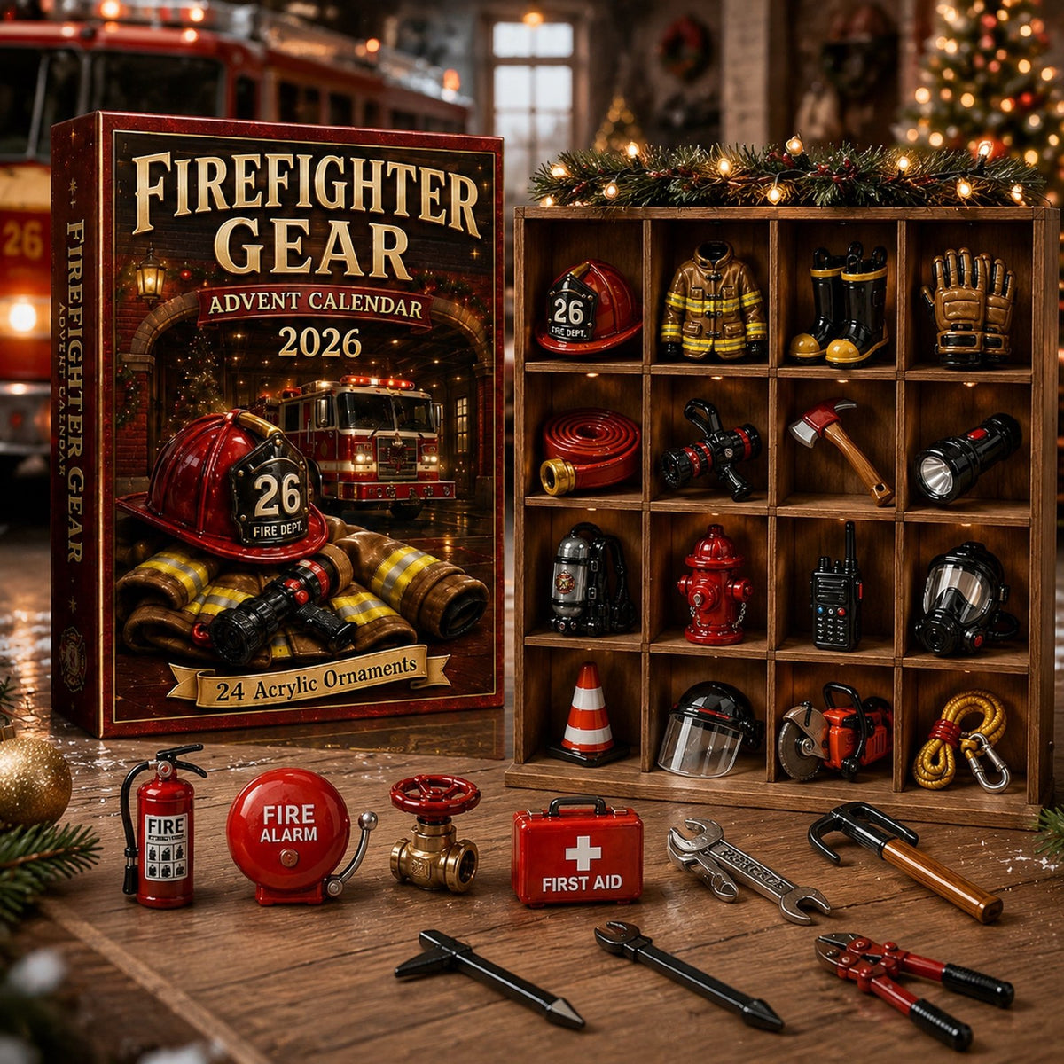 Firefighter Gear advent calendar
