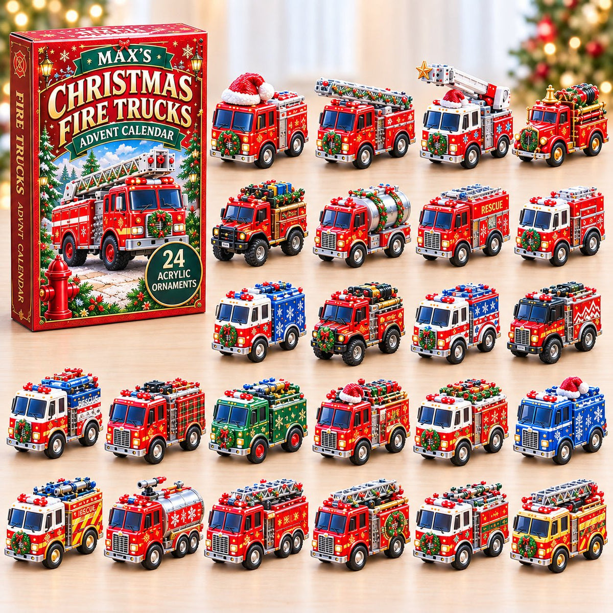 Firefighter Helmet advent calendar
