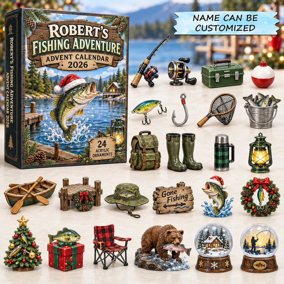 Fishing Adventure advent calendar