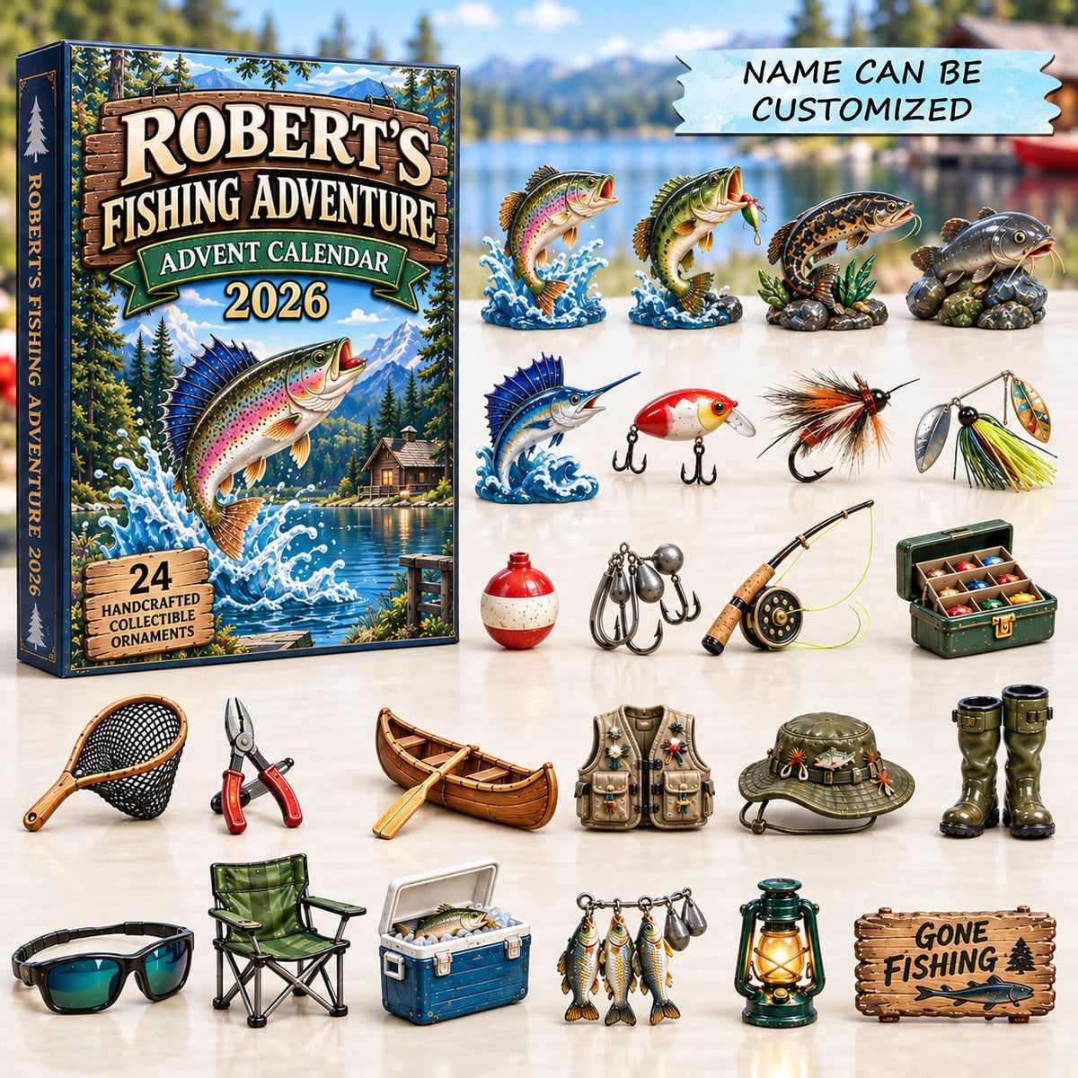 Fishing Adventure advent calendar