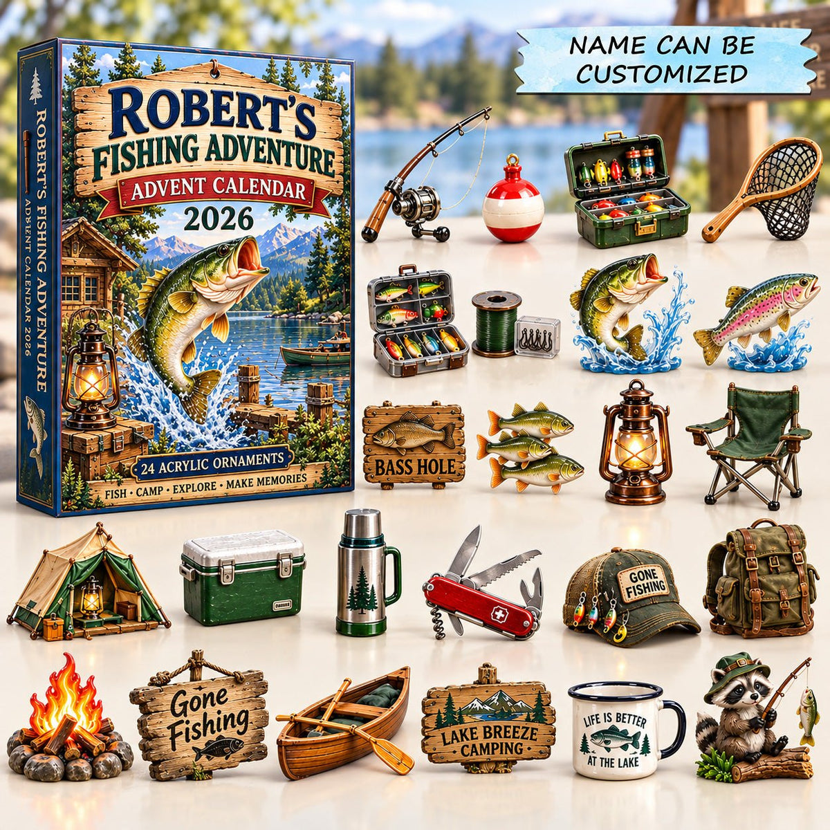 Fishing Adventure advent calendar
