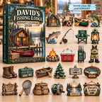 Fishing Lodge advent calendar