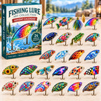 Fishing Lure advent calendar