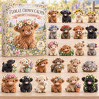 Floral Crown Calves advent calendar