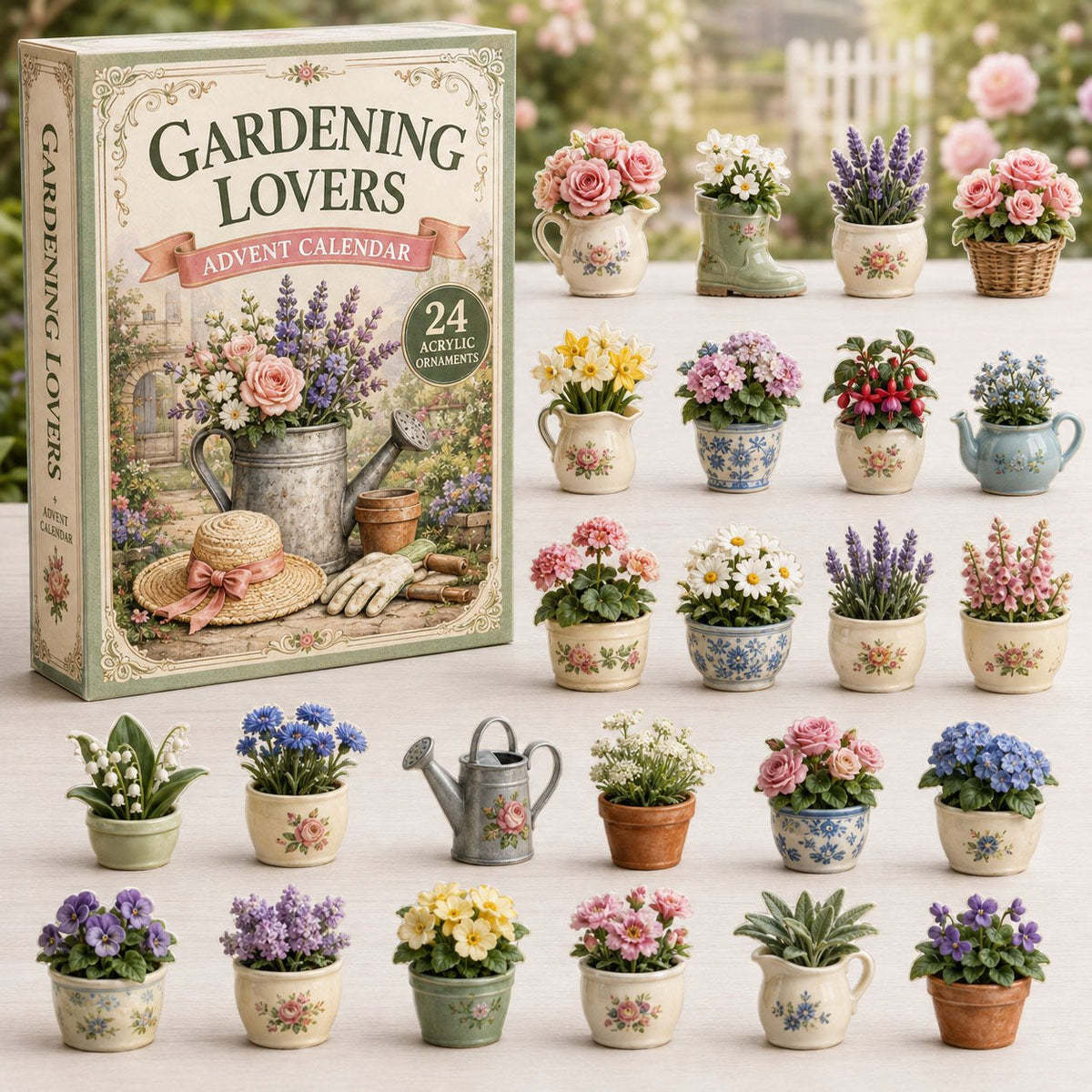 Floral Garden advent calendar
