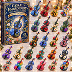 Floral Violin advent calendar