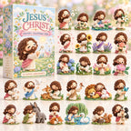 Flower Garden Jesus Christ advent calendar