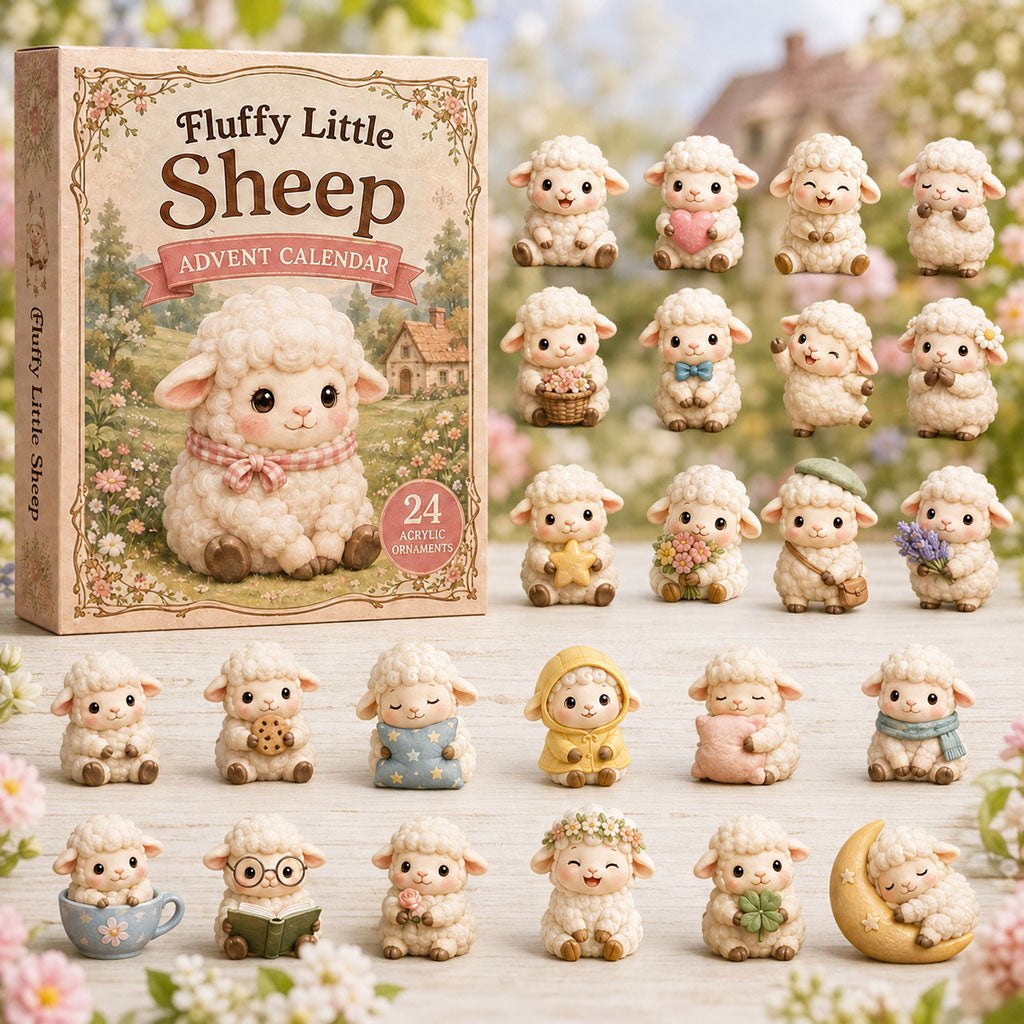 Fluffy Little Sheep advent calendar