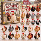 Fluffy Rooster advent calendar