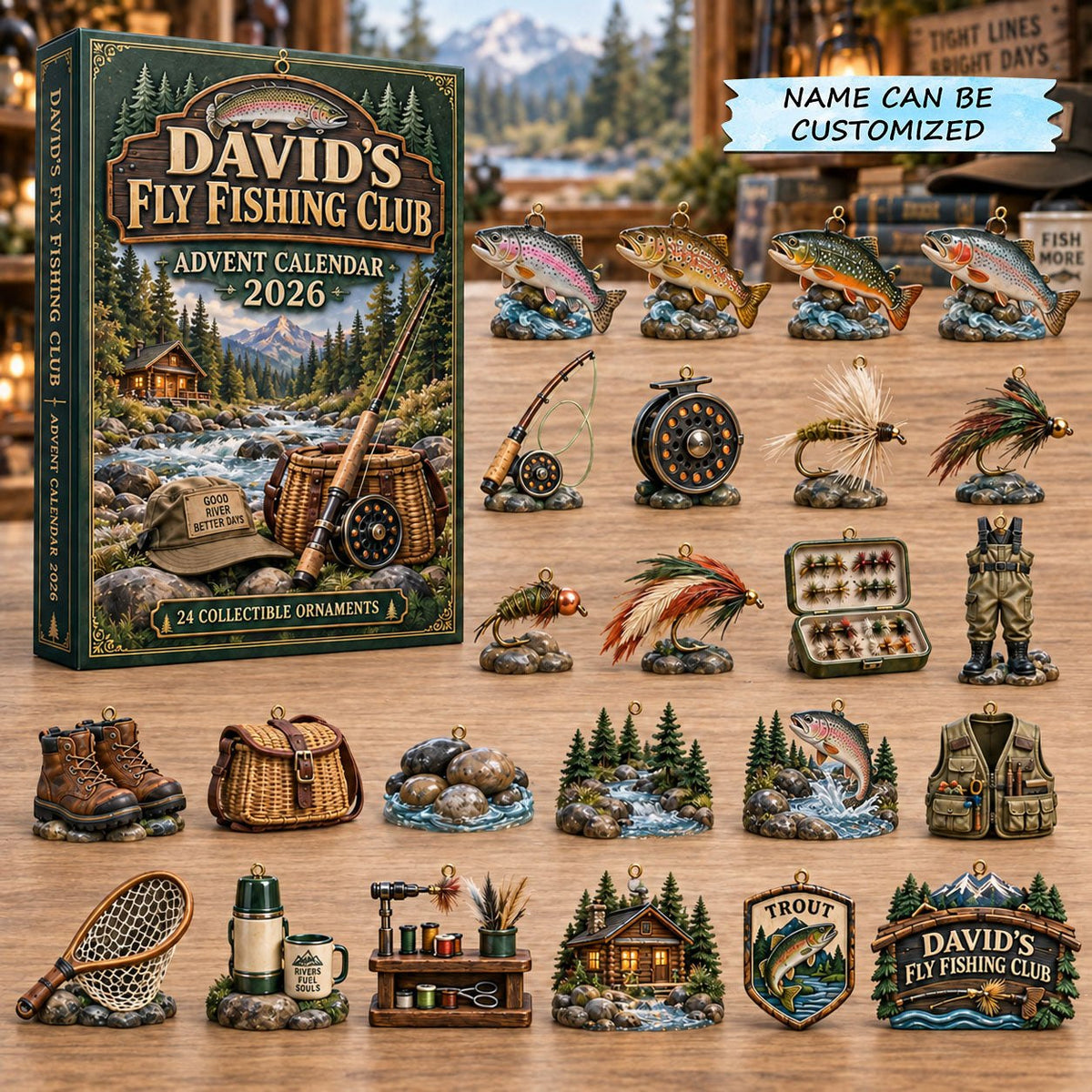 Fly Fishing advent calendar
