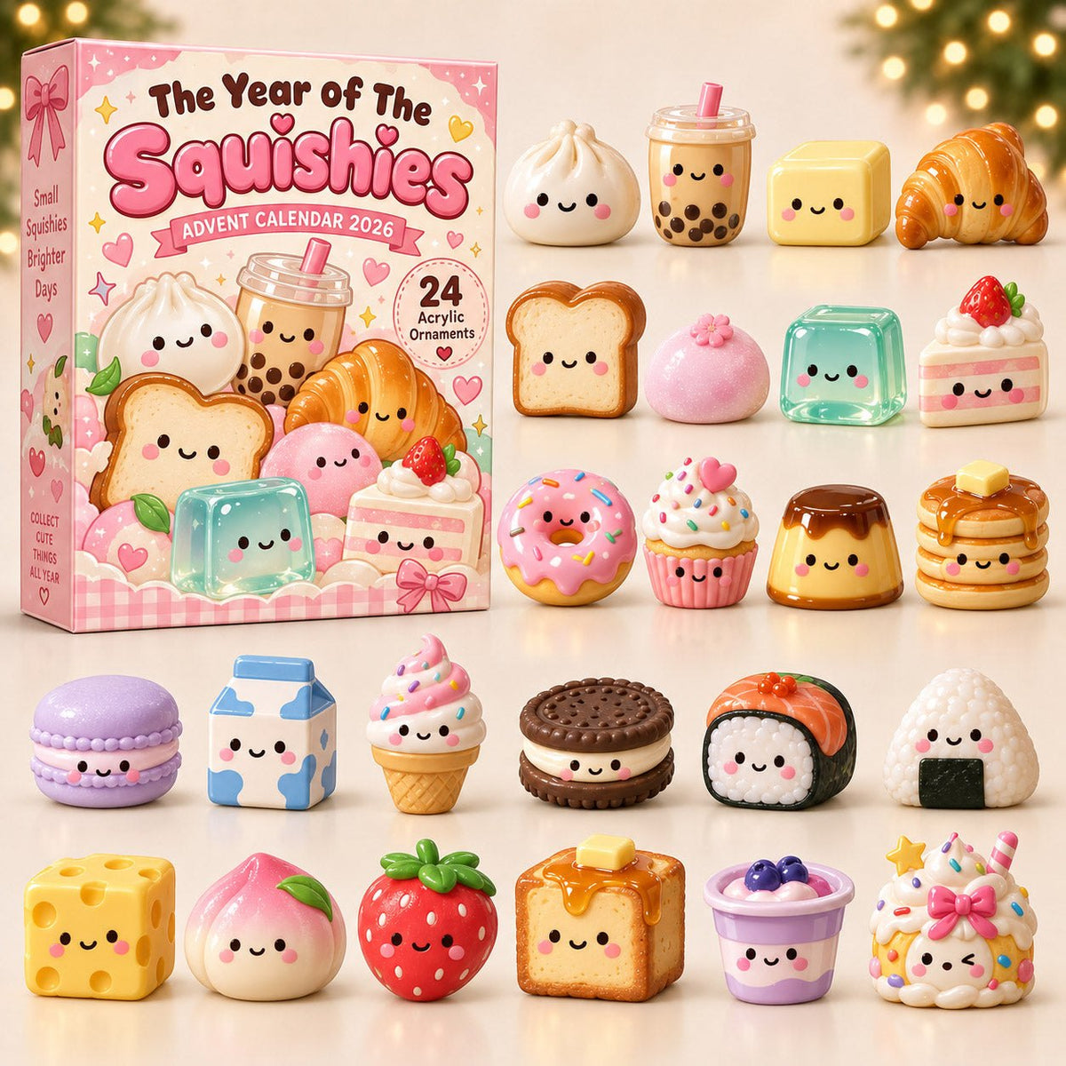 Food Squishy advent calendar