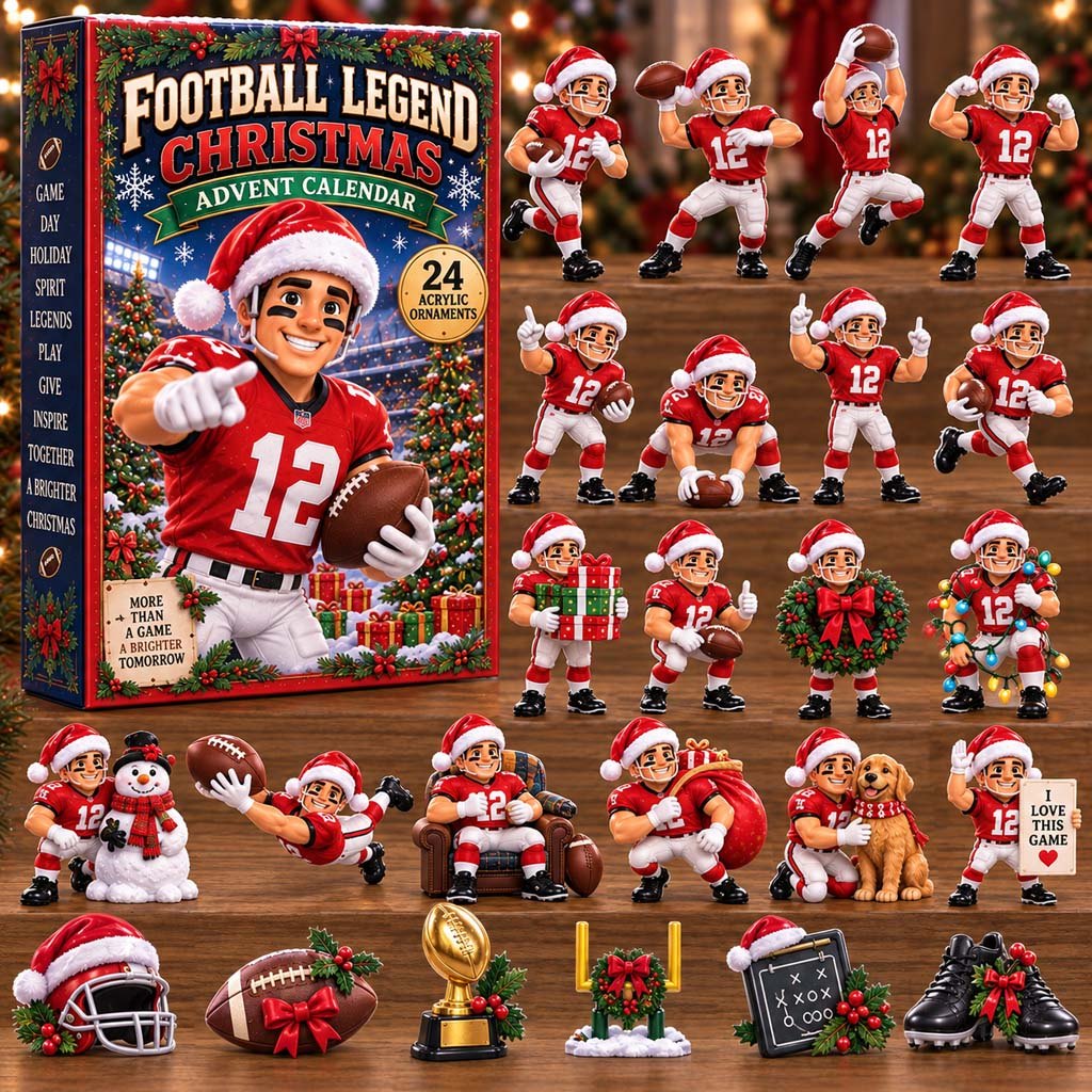 Football Legend Christmas advent calendar