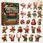 Football Santa Crew advent calendar