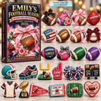 Football Season Girl advent calendar