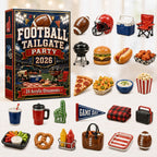 Football Tailgate Party advent calendar