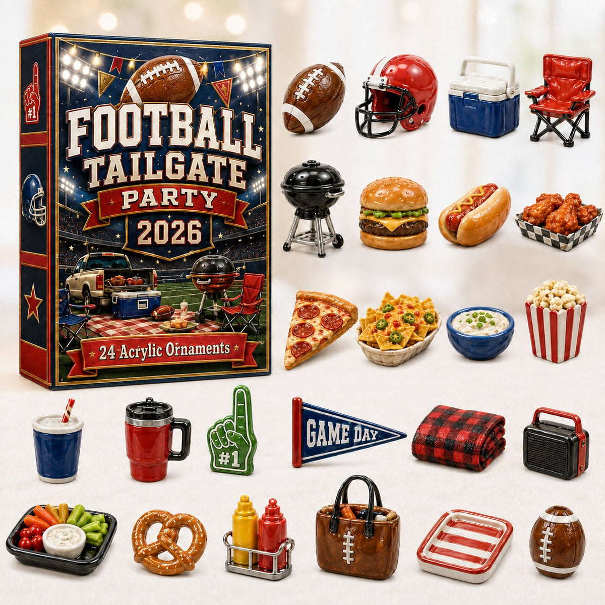 Football Tailgate Party advent calendar