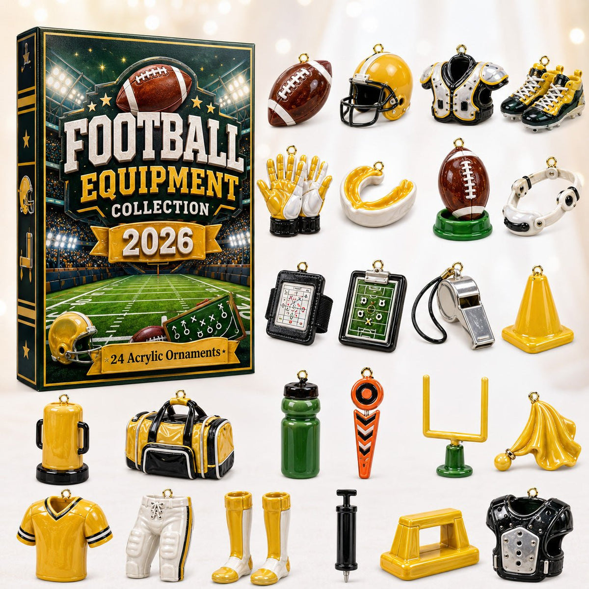 Football Yellow Team advent calendar