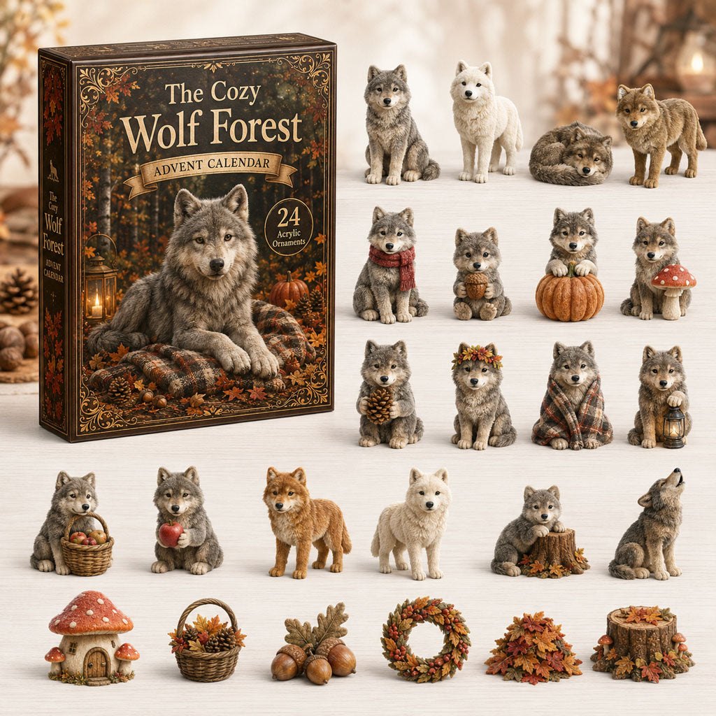 Forest Wolf advent calendar