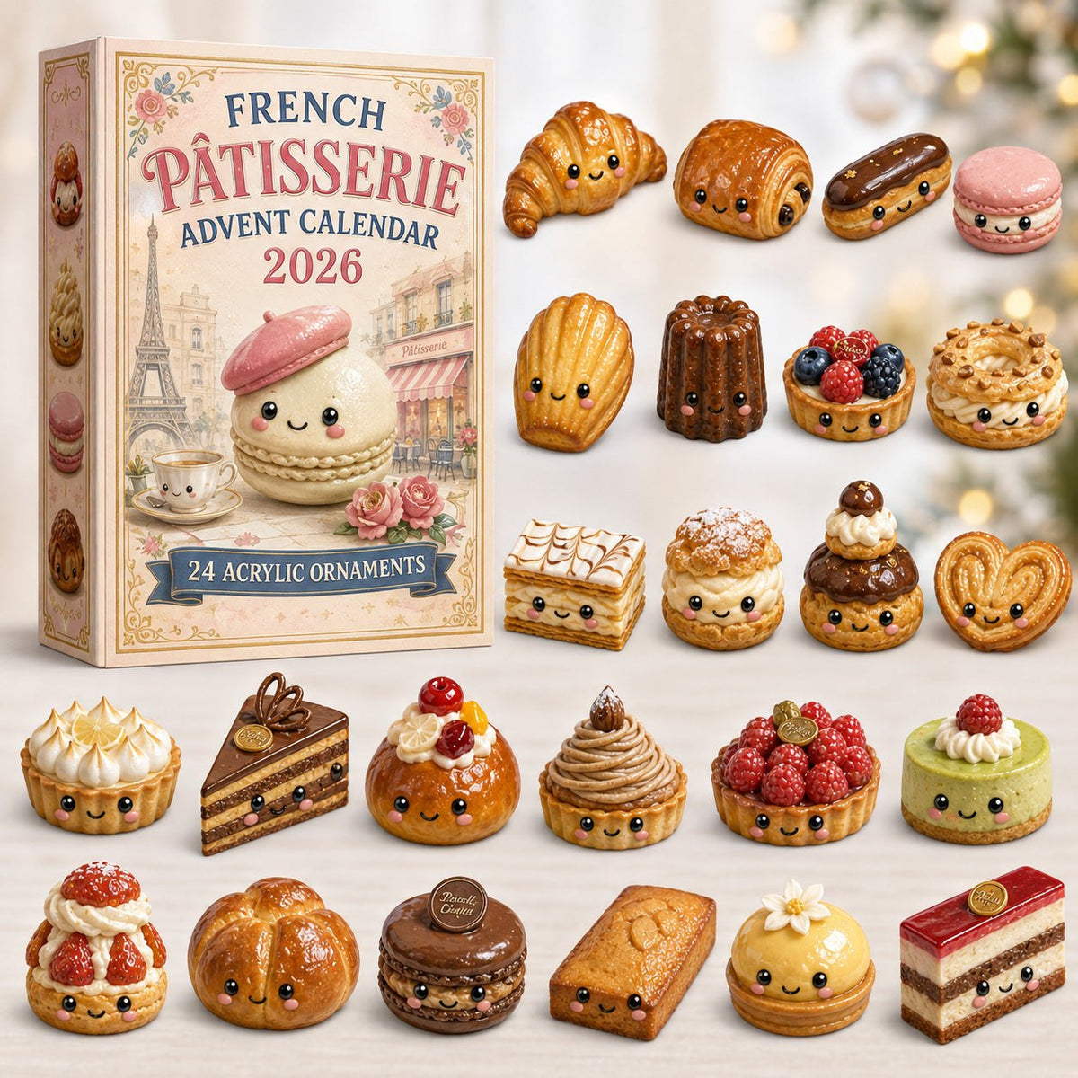 French Patisserie advent calendar