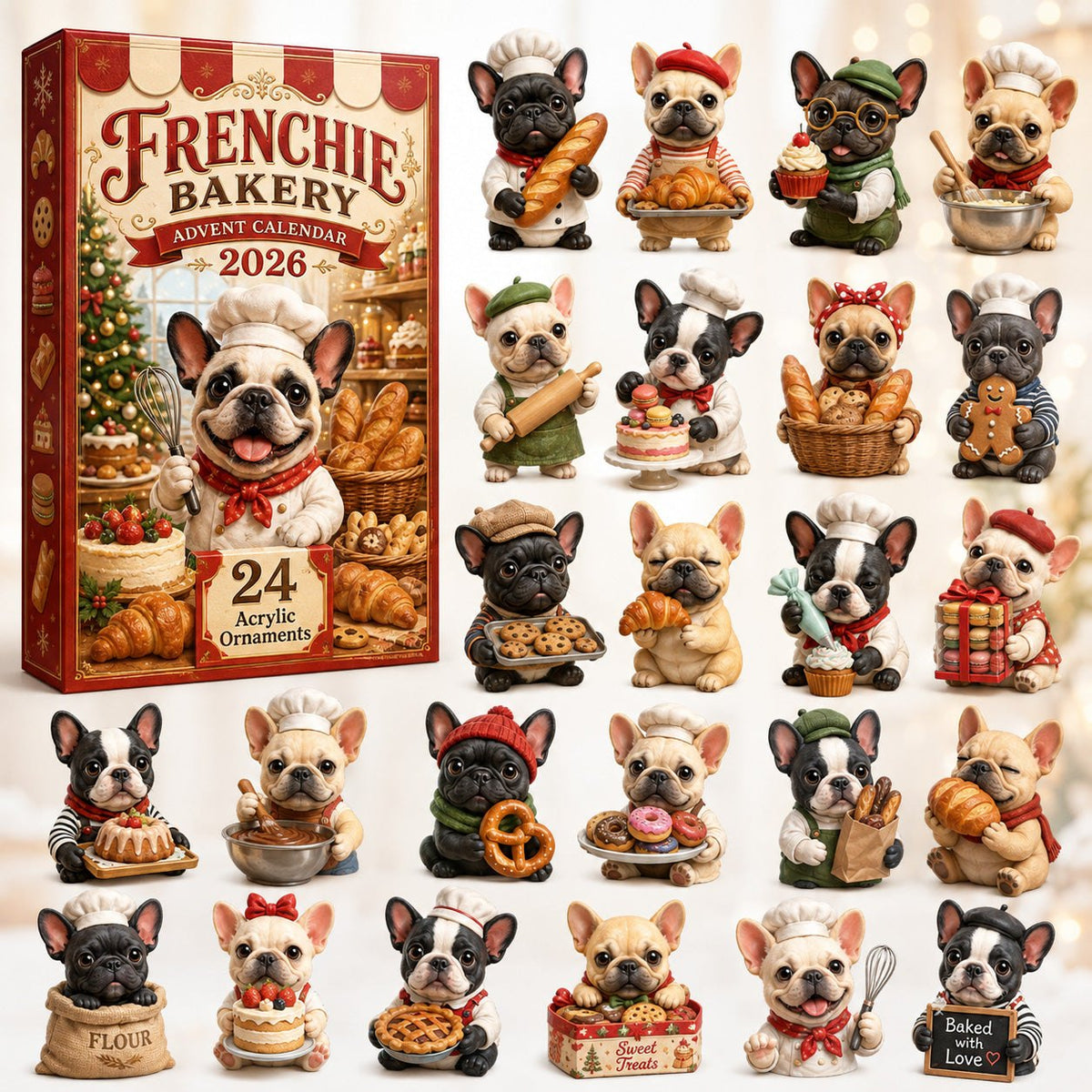 Frenchie Bakery advent calendar