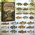 Freshwater Fishes advent calendar