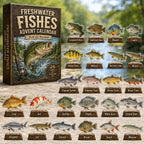 Freshwater Fishing Species advent calendar
