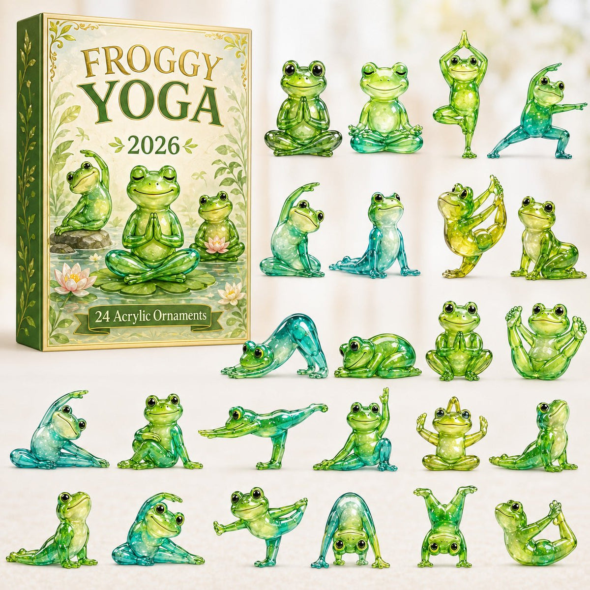 Froggy Yoga advent calendar