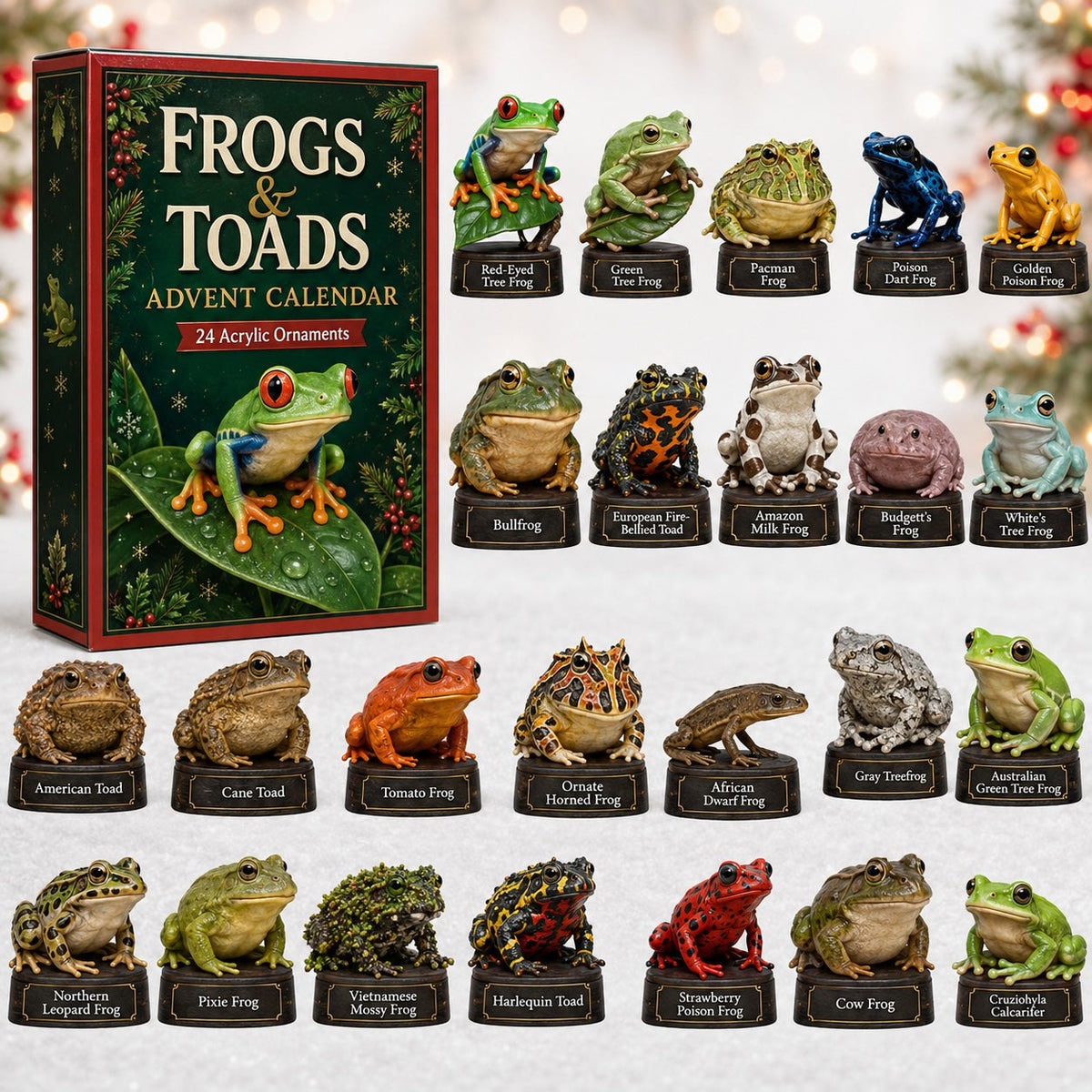 Frogs & Toads advent calendar