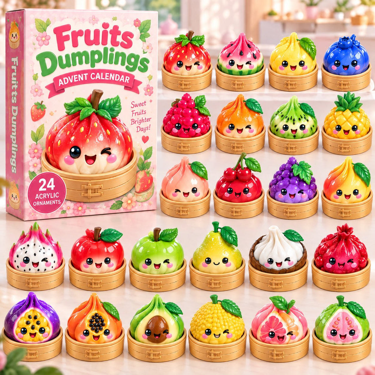 Fruit Dumpling advent calendar