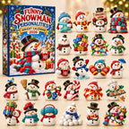 Funny Snowman advent calendar