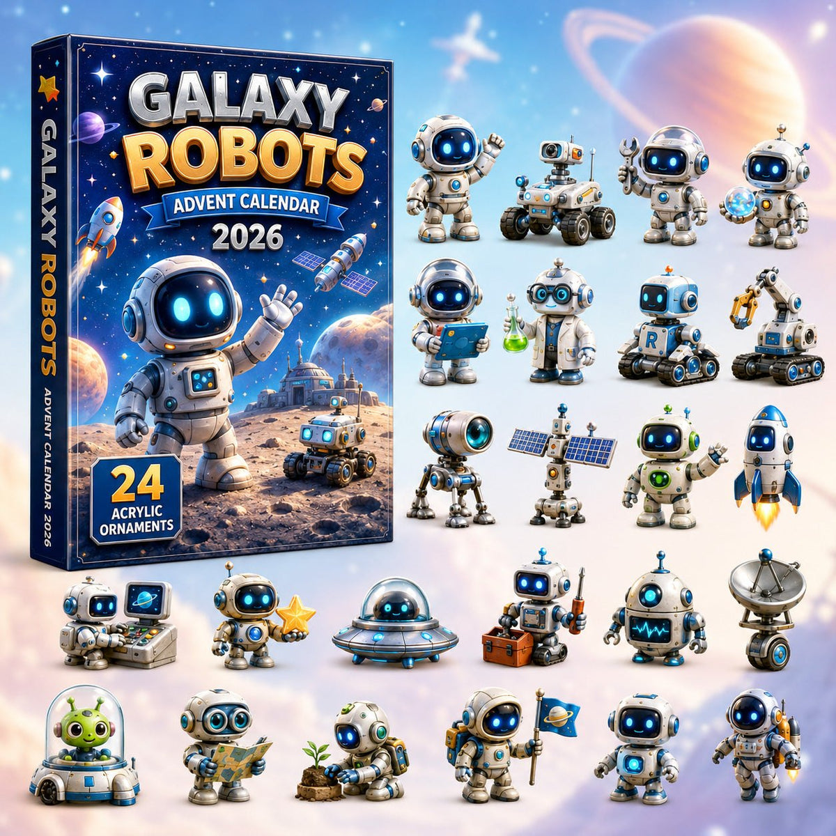 Galaxy Robots advent calendar