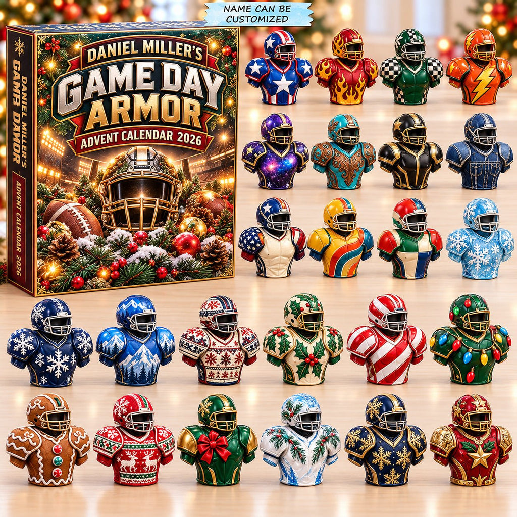 Game Day Armor advent calendar