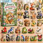 Garden Animal Friends advent calendar