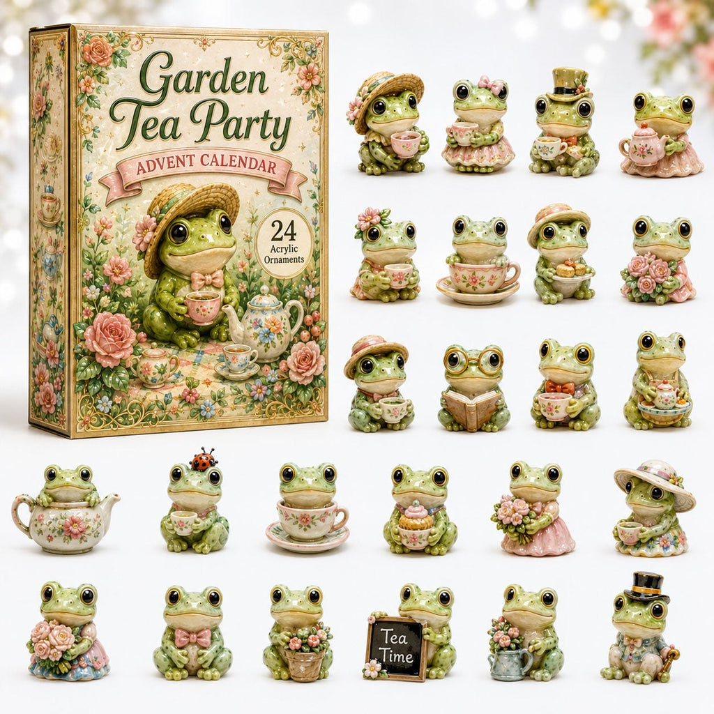 Garden Frog advent calendar
