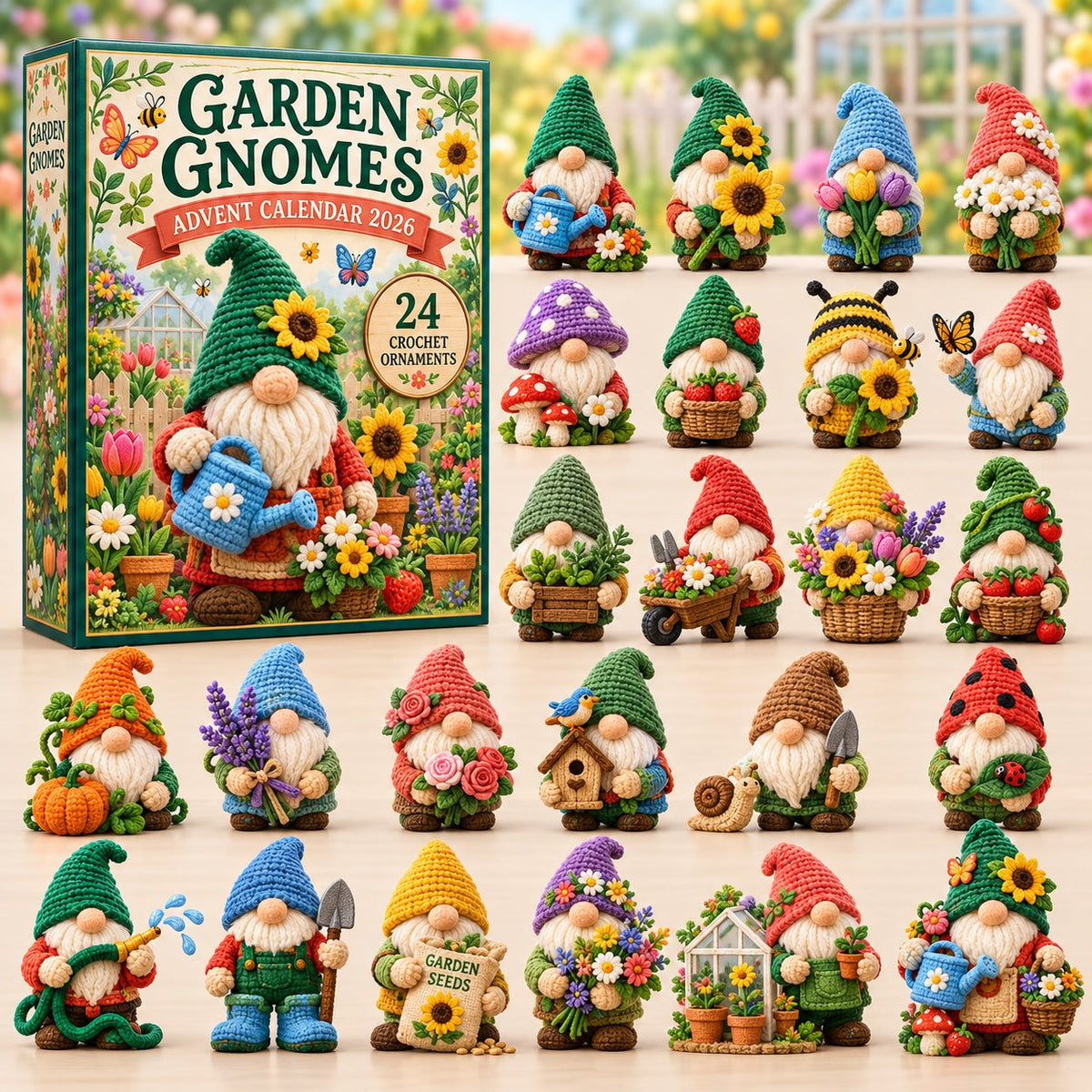 Garden Gnome advent calendar