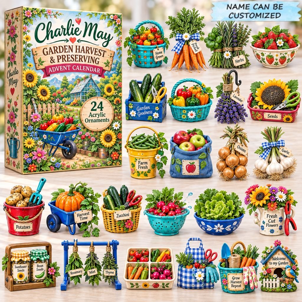 Garden Harvest advent calendar