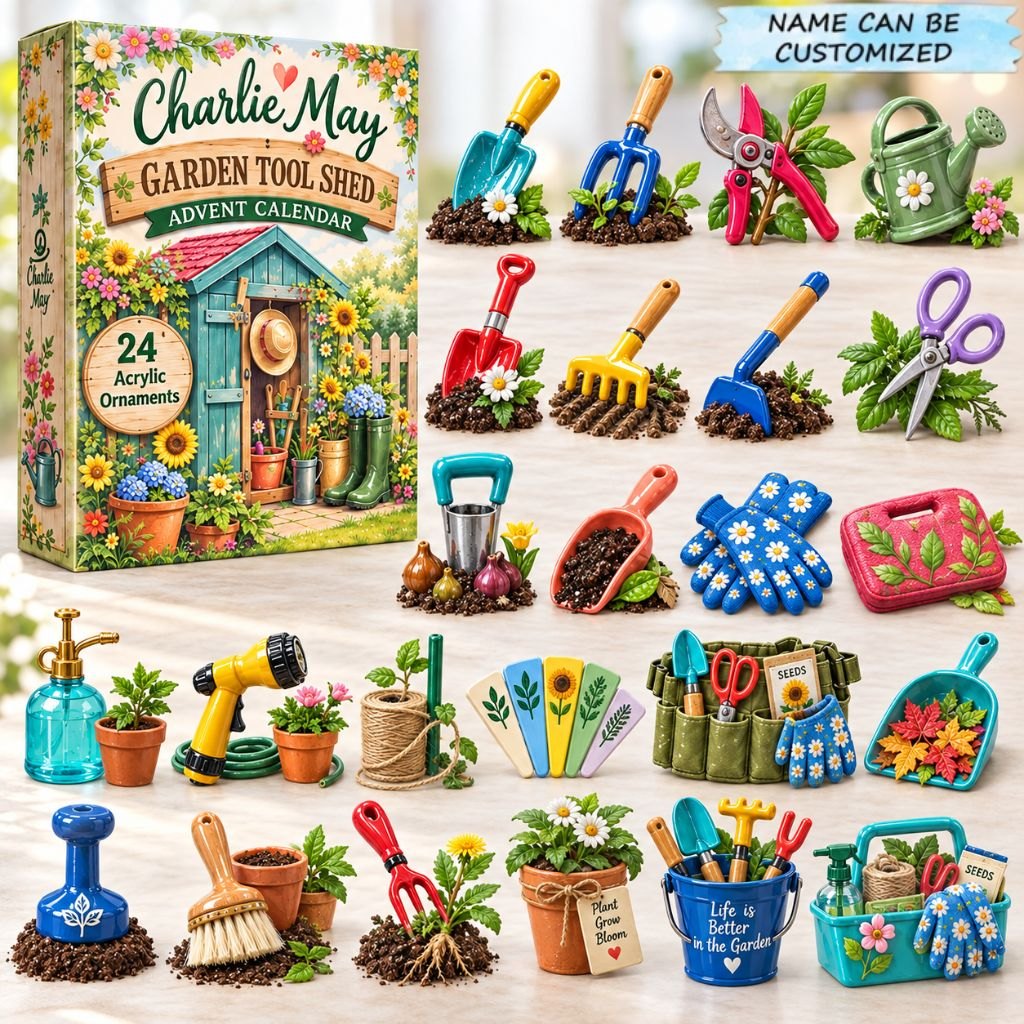 Garden Tools advent calendar