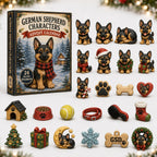 German Shepherd advent calendar