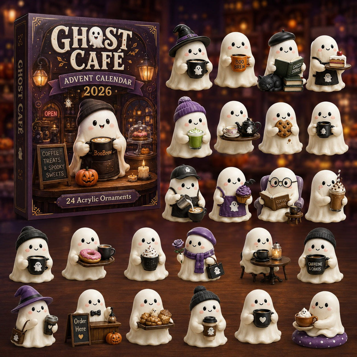 Ghost Cafe advent calendar