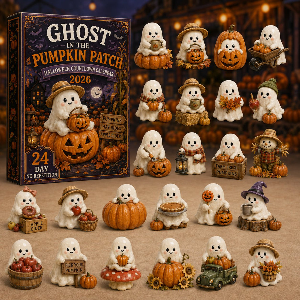 Ghost in the Pumpkin Patch advent calendar