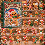 Gingerbread Man advent calendar
