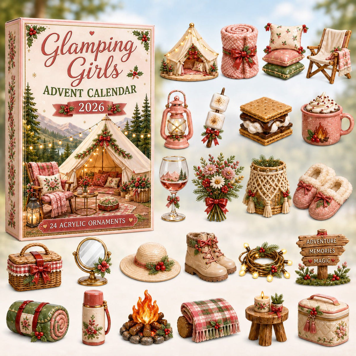 Glamping Girls advent calendar