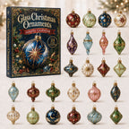 Glass Chrismast advent calendar