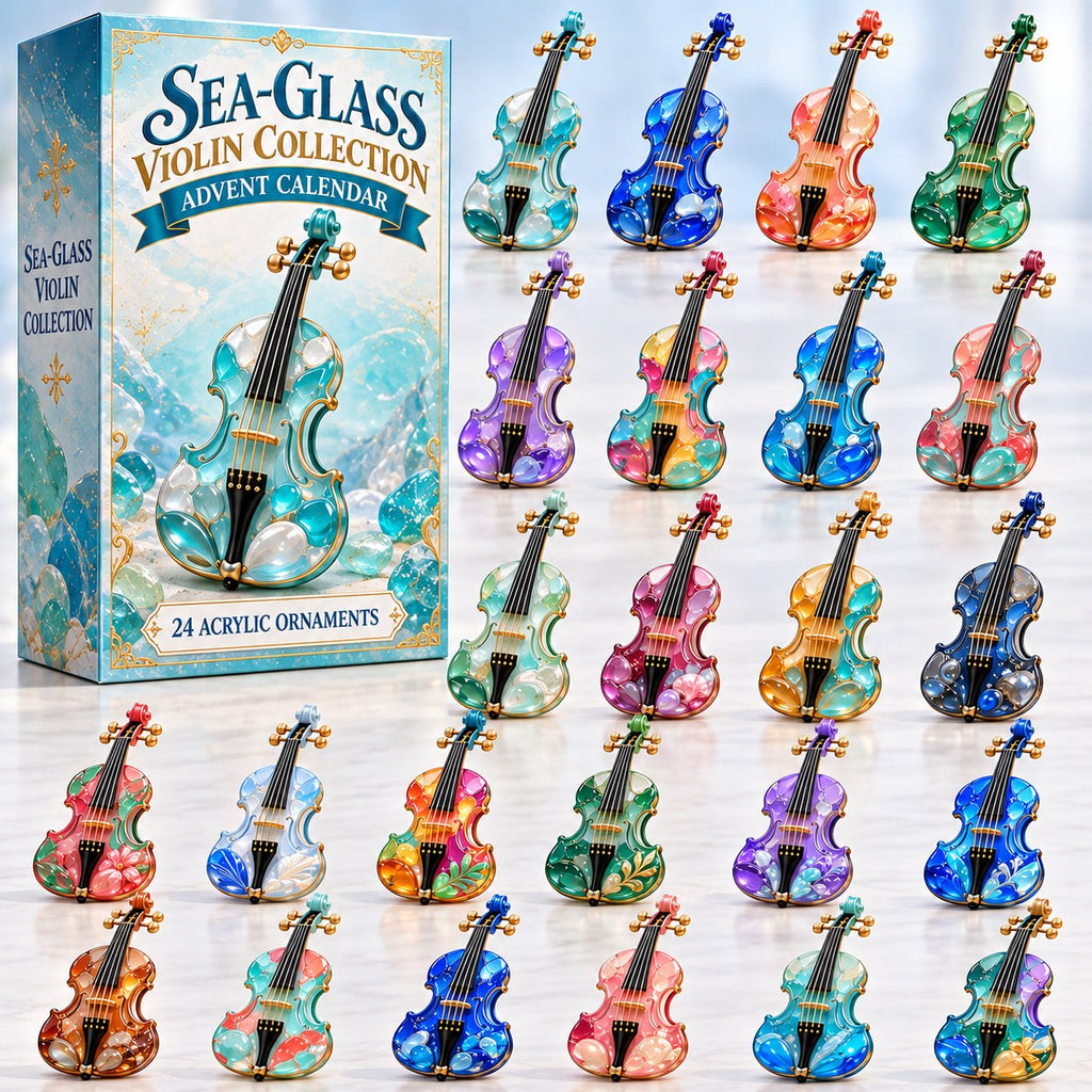 Glass Violin advent calendar
