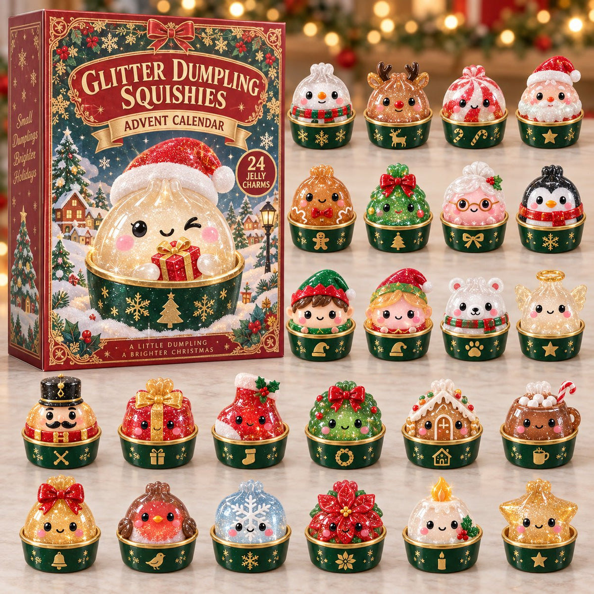 Glitter Dumpling advent calendar