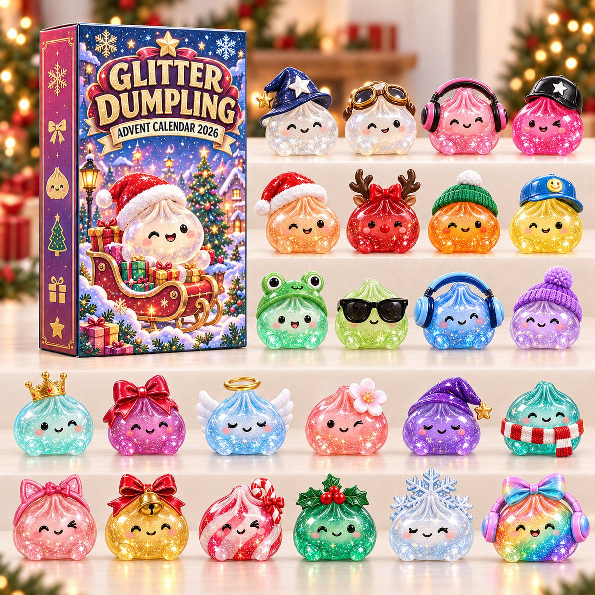 Glitter Dumpling advent calendar