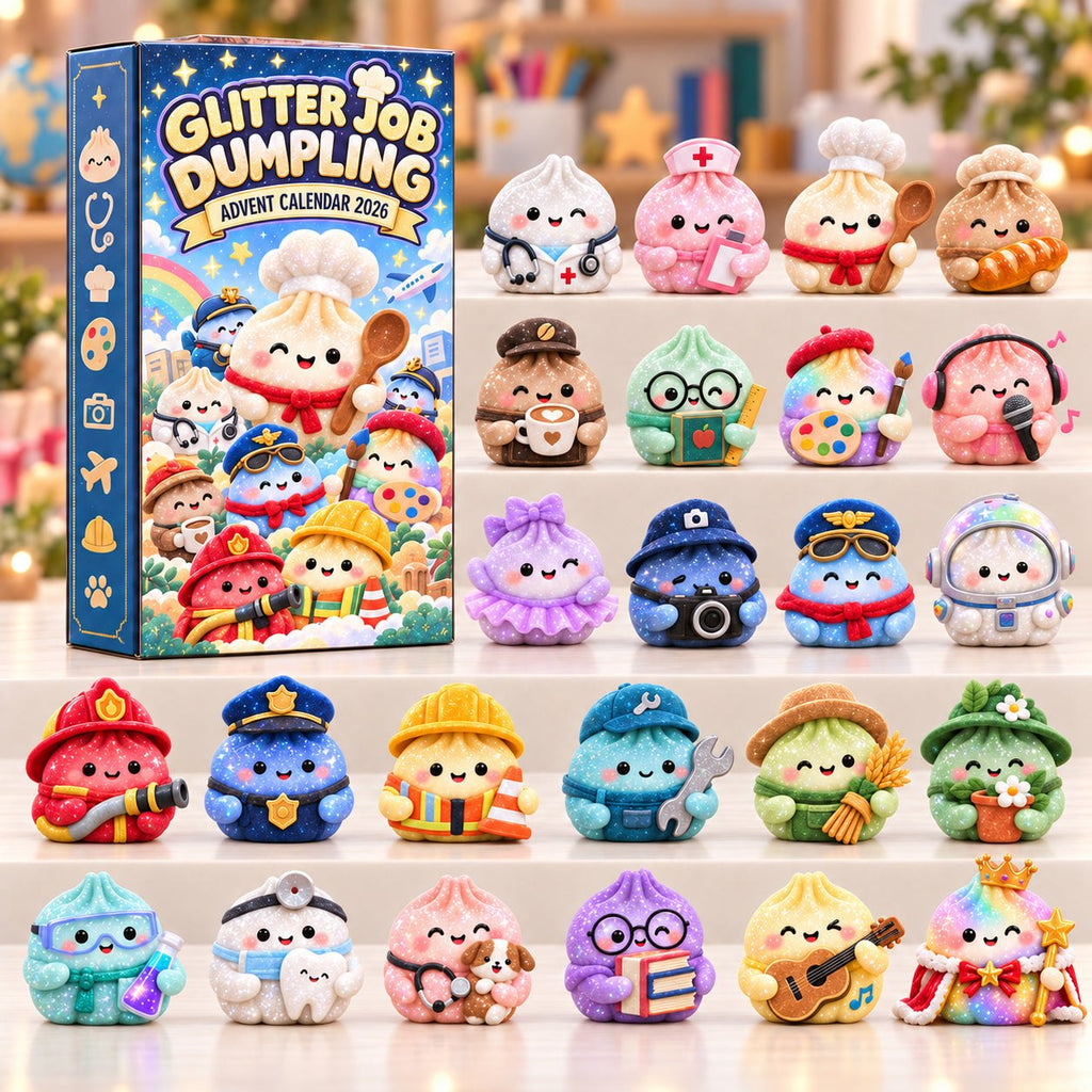 Glitter Job Dumpling advent calendar